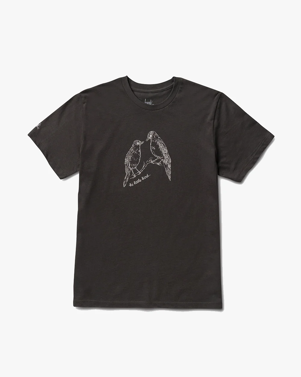Feather Tee - Vintage Black