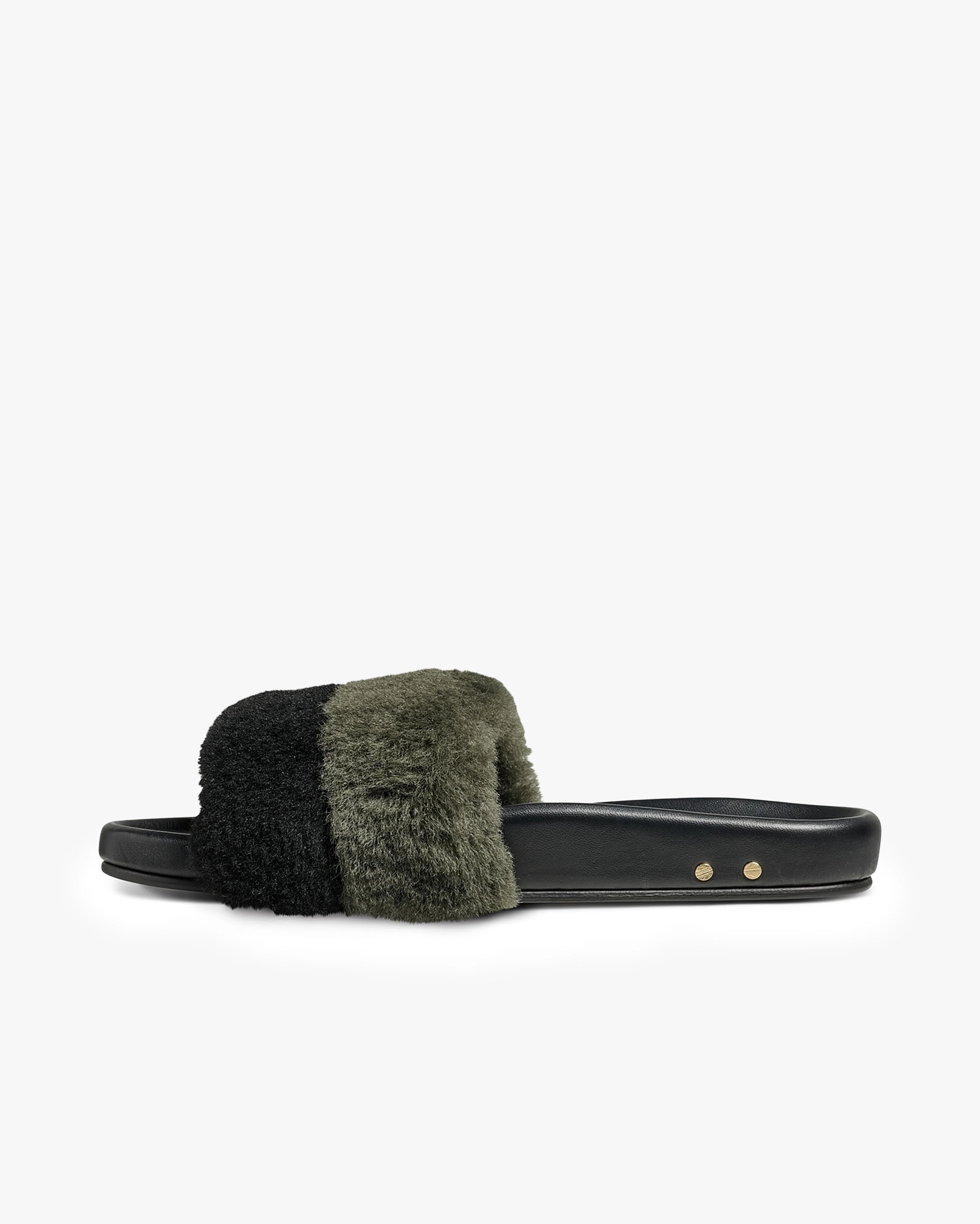 GALLITO MAS SHEARLING - Army/Black - Image 3