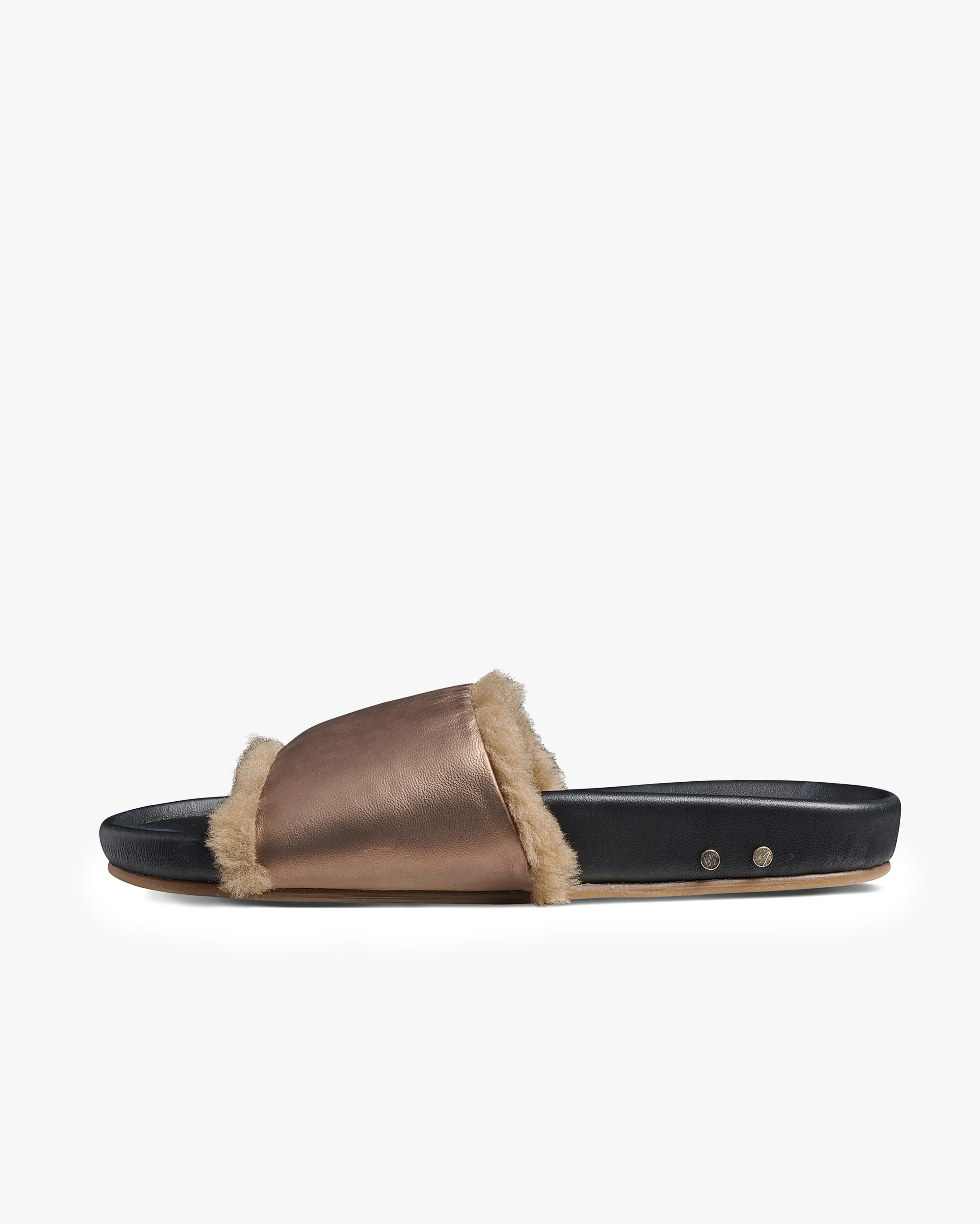 GALLITO SHEARLING - Mocha/Black - Image 3