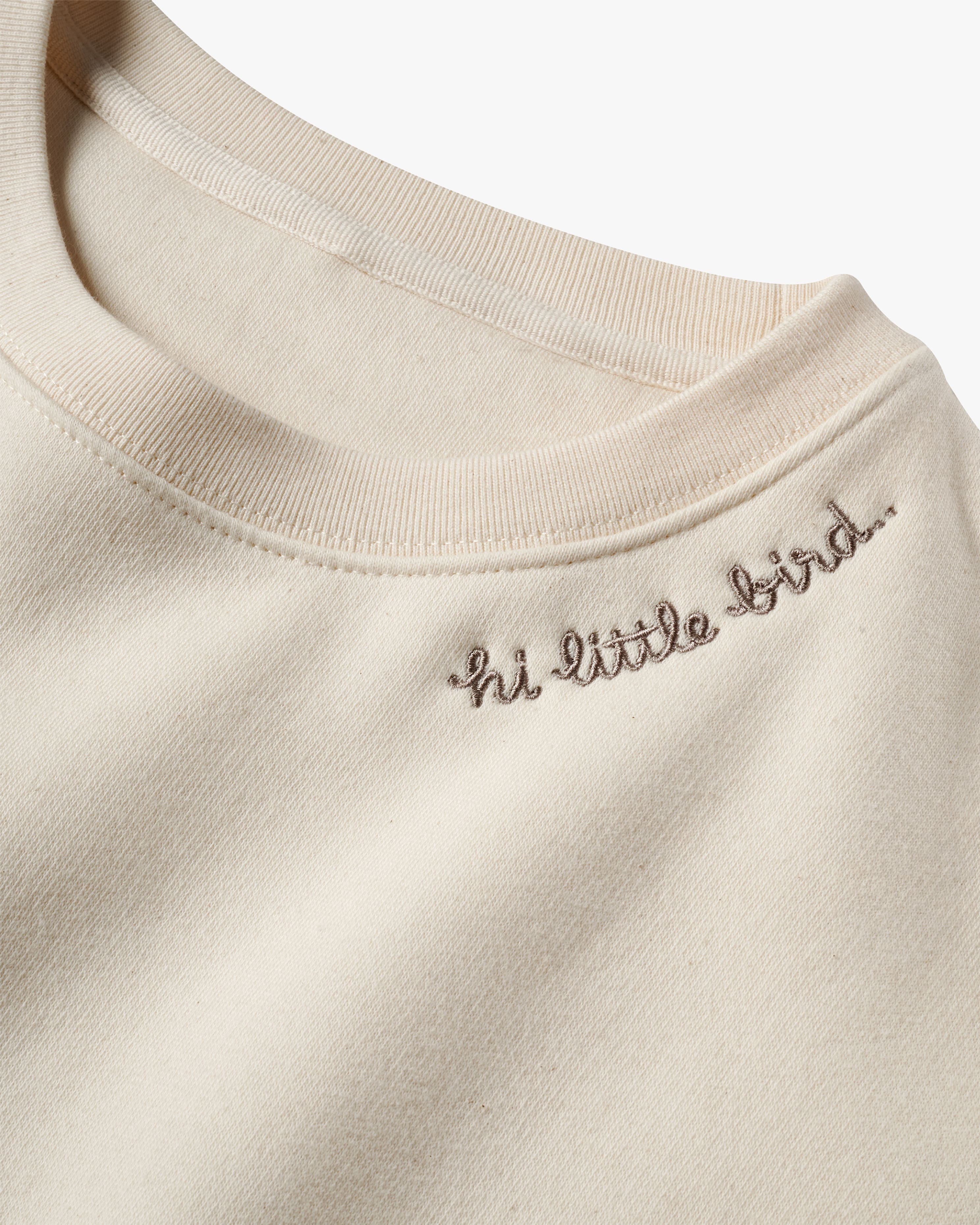 Little Bird Sweatshirt - Vintage White - Image 3